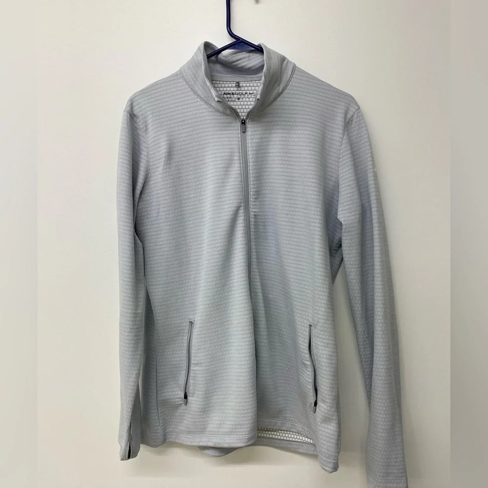 Nike Golf Full ZIp Grey